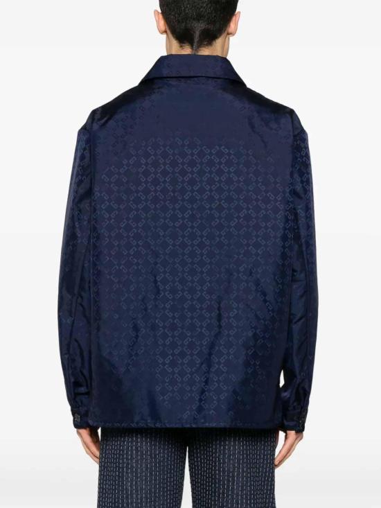 25SS 지방시 긴팔 셔츠 BM30HD15U9401 Blue - GIVENCHY