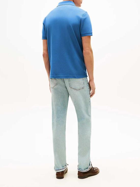 26SS 타미힐피거 폴로 티셔츠 MW0MW17770C4U Blue - TOMMY HILFIGER