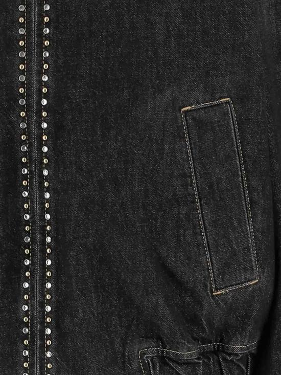 26SS 베르사체 데님 자켓 10230671A164771D040 Black - VERSACE