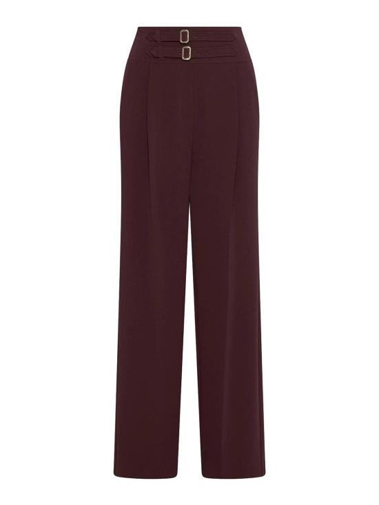 26SS 마렐라 스트레이트 팬츠 26131310212E15 Dark Red