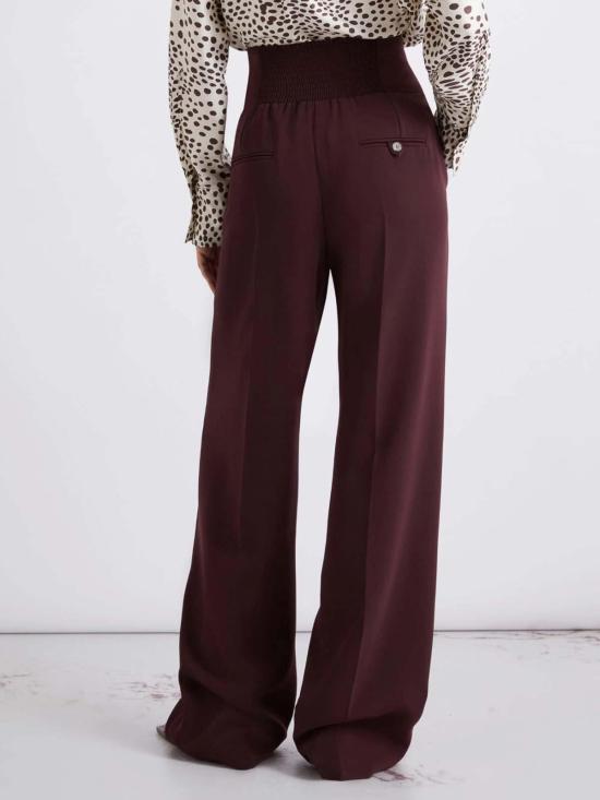 26SS 마렐라 스트레이트 팬츠 26131310212E15 Dark Red - MARELLA