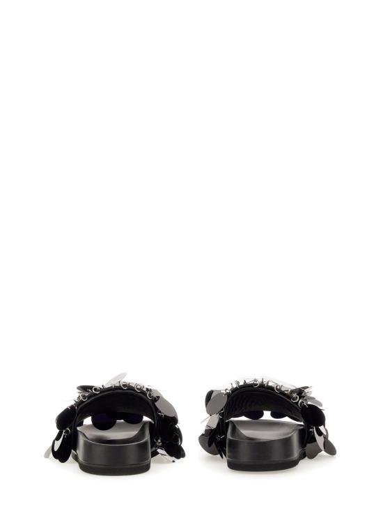  파코라반 뮬/슬리퍼 22AHH0094EMB008 BLACK - PACO RABANNE