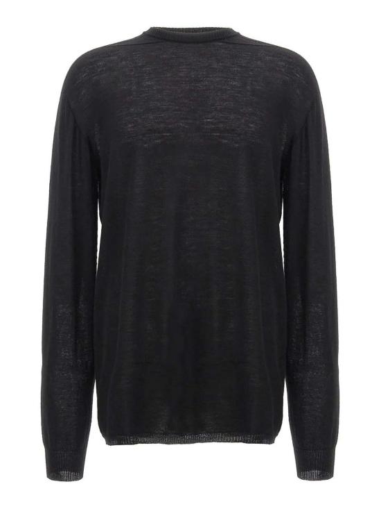 25SS 릭 오웬스 긴팔 티셔츠 RU01E562709 Black