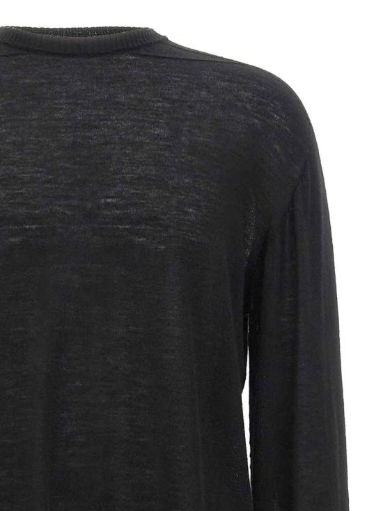 25SS 릭 오웬스 긴팔 티셔츠 RU01E562709 Black - RICK OWENS