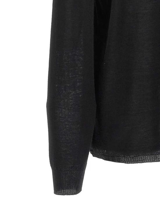 25SS 릭 오웬스 긴팔 티셔츠 RU01E562709 Black - RICK OWENS