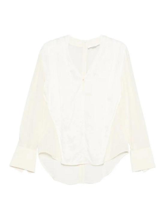 26SS 빅토리아 베컴 긴팔 티셔츠 1126WTP007003B3 White