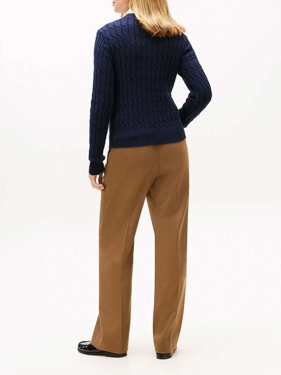 26SS 타미힐피거 스웨터 WW0WW47644C1G Dark Blue - TOMMY HILFIGER
