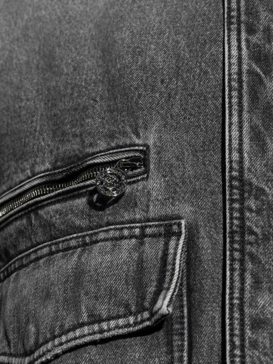 26SS 베르사체 데님 자켓 10217541A160531D980 Grey - VERSACE