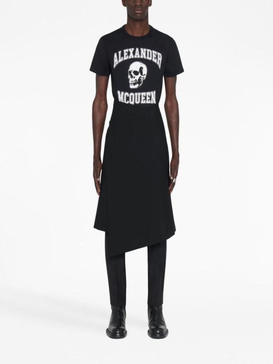  알렉산더 맥퀸 반팔 티셔츠 759442 BLACK - ALEXANDER MCQUEEN