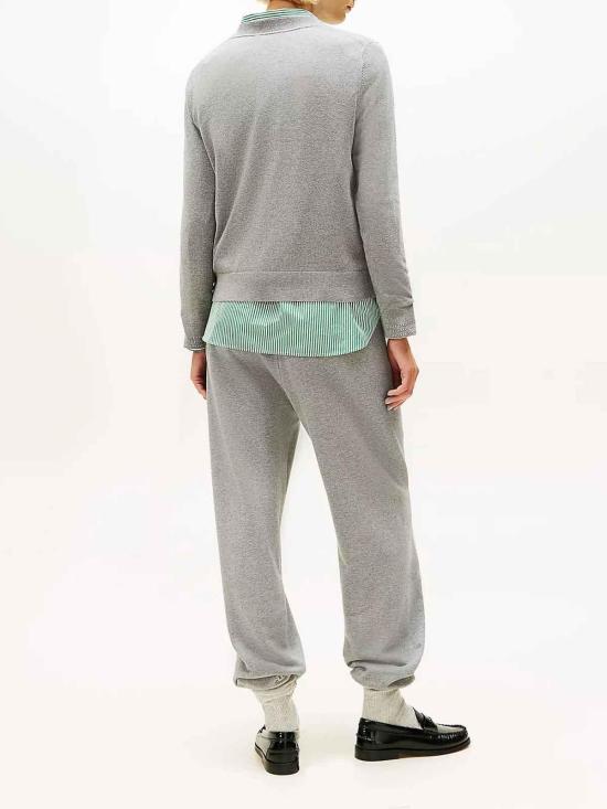 26SS 타미힐피거 스웨터 WW0WW44984P61 Grey - TOMMY HILFIGER