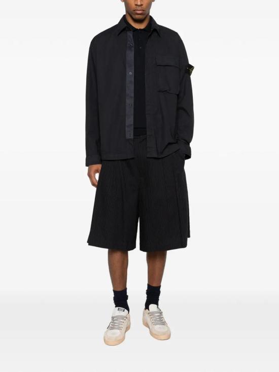 26SS 스톤 아일랜드 긴팔 셔츠 L1S155100076S00FCV0020 Blue - STONE ISLAND