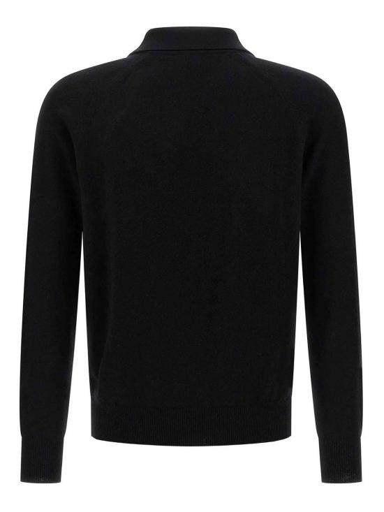 25FW 생로랑 울 버튼 폴로 셔츠 846122Y76XM1000 - SAINT LAURENT