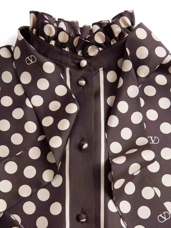 25FW 발렌티노 가라바니 셔츠 BAB7T79JHRDQ Brown - VALENTINO GARAVANI