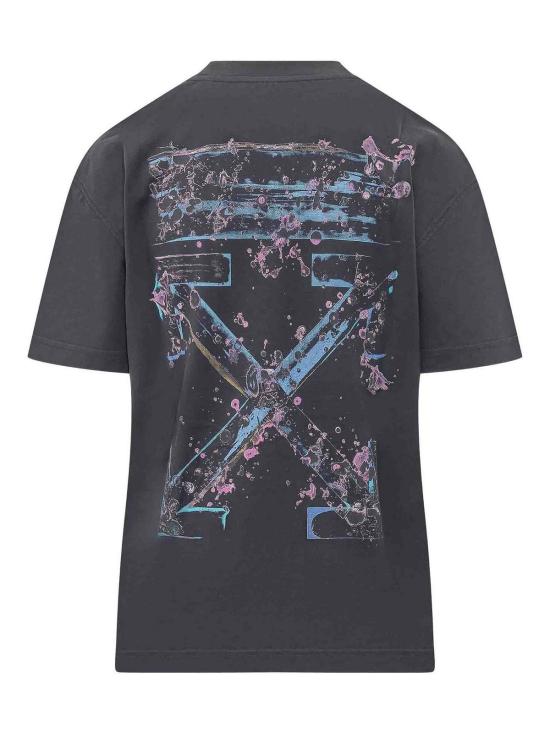 26SS 오프화이트 반팔 티셔츠 2AA089S26JER006W930 Light Blue - OFF WHITE