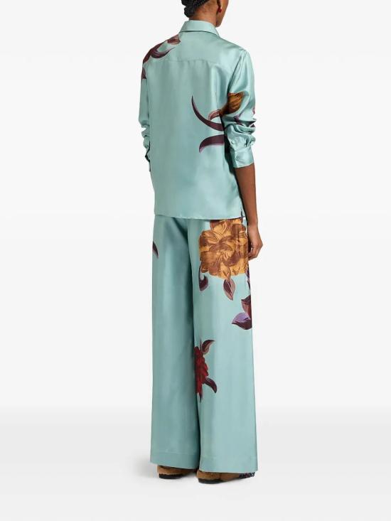 26SS 라 더블제이 팔라초 팬츠 TRO0026SIL001PEO06BU01 Blue - LA DOUBLEJ