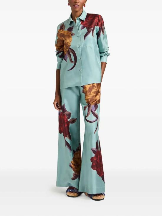 26SS 라 더블제이 팔라초 팬츠 TRO0026SIL001PEO06BU01 Blue - LA DOUBLEJ