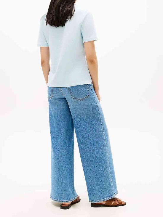 26SS 타미힐피거 폴로 티셔츠 WW0WW43224CYR Blue - TOMMY HILFIGER