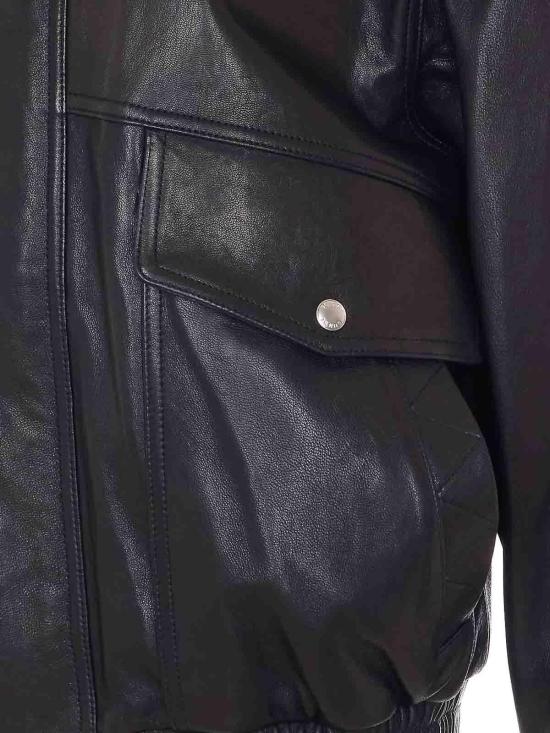 26SS 던스트 가죽 자켓 UDJU6A103BKBLACK Black - DUNST