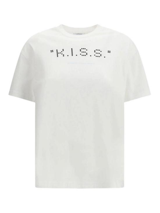 26SS 오프화이트 반팔 티셔츠 2AA089S26JER007W102 White