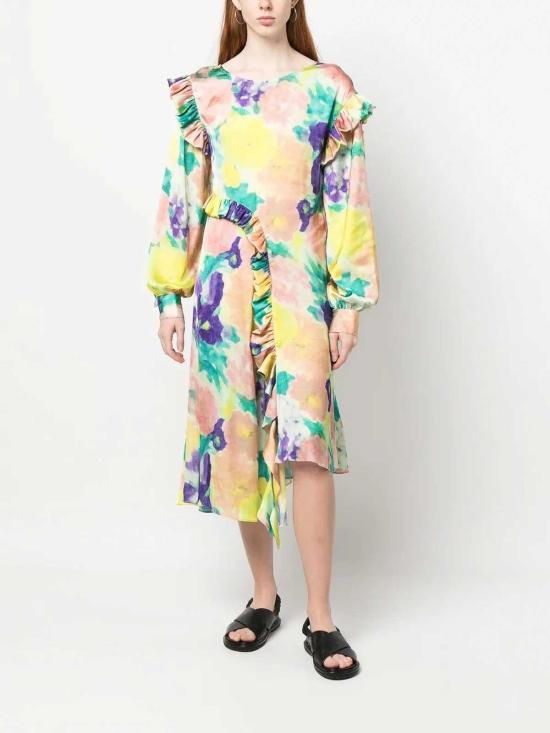  리메인 비르게 크리스텐센 미디 원피스 RM2205161431 Multicolour - REMAIN BIRGER CHRISTENSEN
