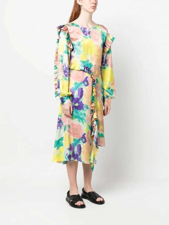  리메인 비르게 크리스텐센 미디 원피스 RM2205161431 Multicolour - REMAIN BIRGER CHRISTENSEN