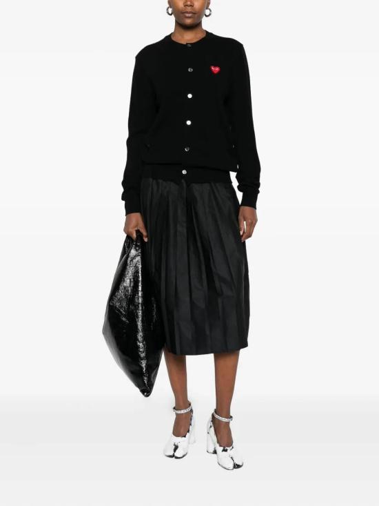 25FW 꼼데가르송 가디건 AXN080051 Black - COMME DES GARCONS