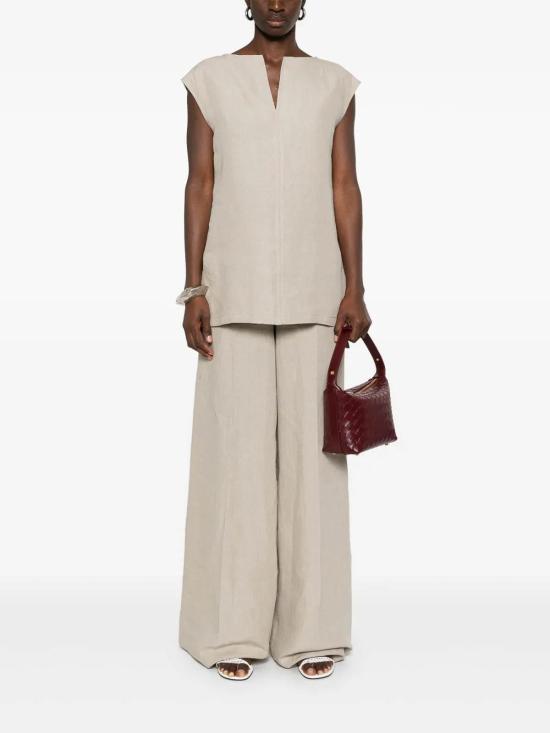 25SS 막스마라 스트레이트 팬츠 25111310926E15 Beige - MAX MARA