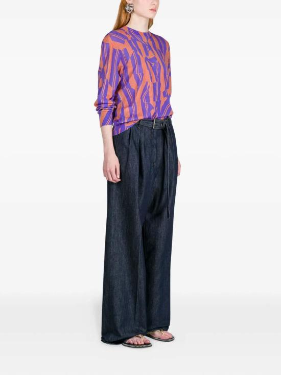 26SS 드리스 반 노튼 스트레이트 팬츠 1309373385507 Blue - DRIES VAN NOTEN