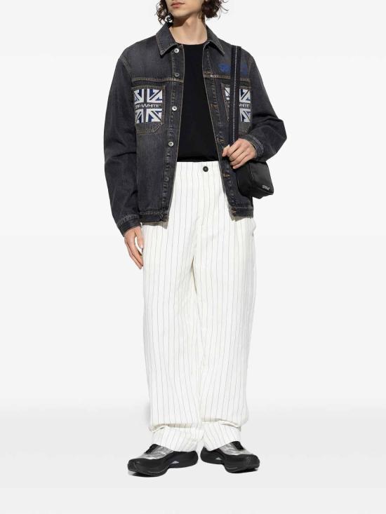 26SS 오프화이트 반팔 티셔츠 44MAA027S26J009001 Black - OFF WHITE