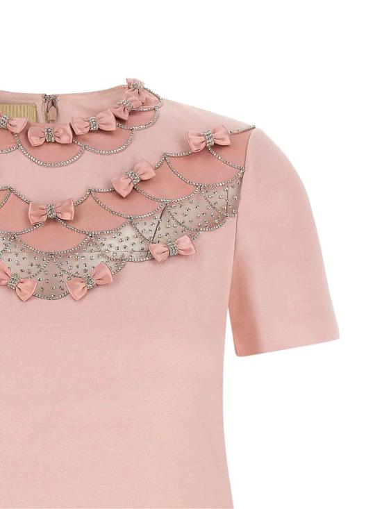 26SS 발렌티노 가라바니 숏 원피스 8B3VAHG61CFR13 Pink - VALENTINO GARAVANI