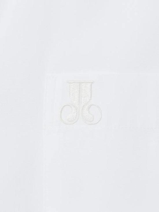 25FW 라 더블제이 폴로 티셔츠 SHI0141COT06401 White - LA DOUBLEJ