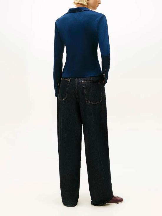 26SS 타미힐피거 폴로 티셔츠 WW0WW47850C1G Dark Blue - TOMMY HILFIGER