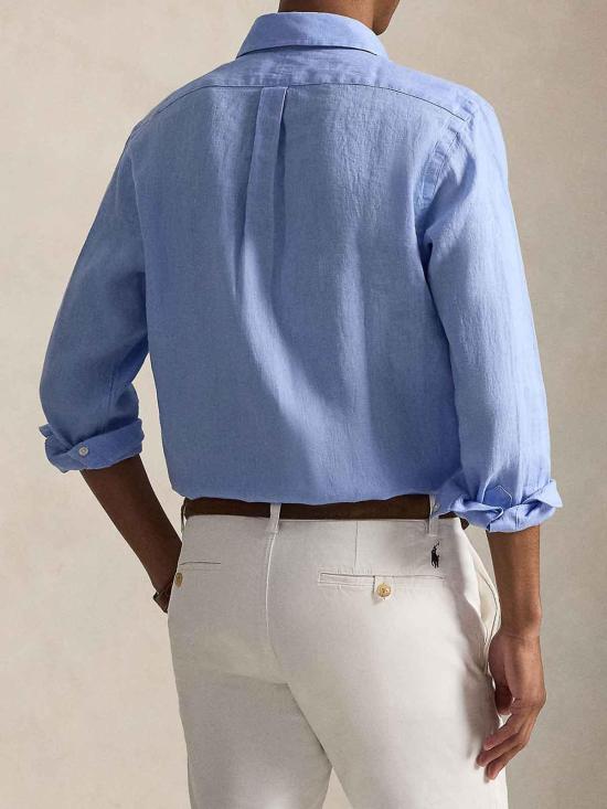 26SS 폴로 랄프로렌 긴팔 셔츠 710968915504 Blue - POLO RALPH LAUREN