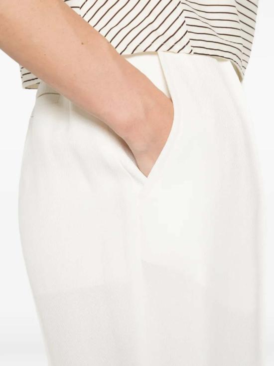 26SS 빅토리아 베컴 숏팬츠 1126WSR006920C3 White - VICTORIA BECKHAM
