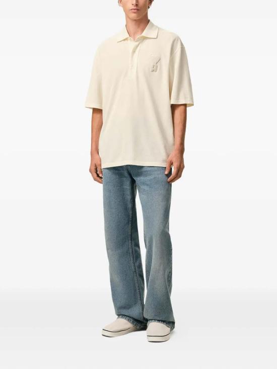 26SS 아미 폴로 티셔츠 UPL428JE0221136 White - AMI