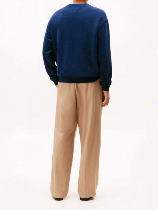 26SS 타미힐피거 긴팔 티셔츠 MW0MW41757C1G Dark Blue - TOMMY HILFIGER