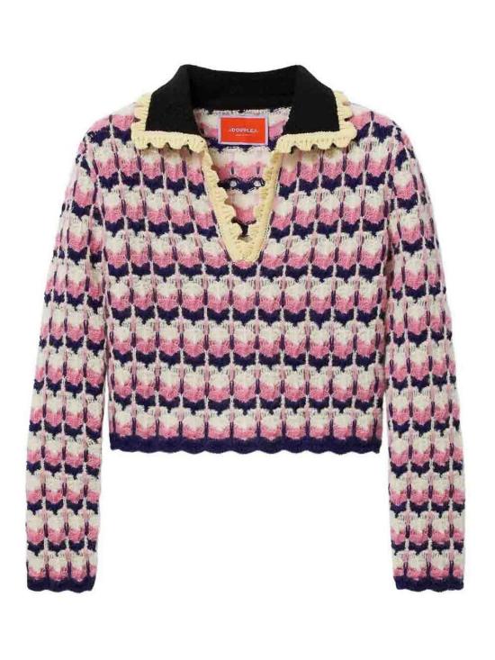 25FW 라 더블제이 폴로 티셔츠 PUL0293KNI168VA409PI01 Multicolour