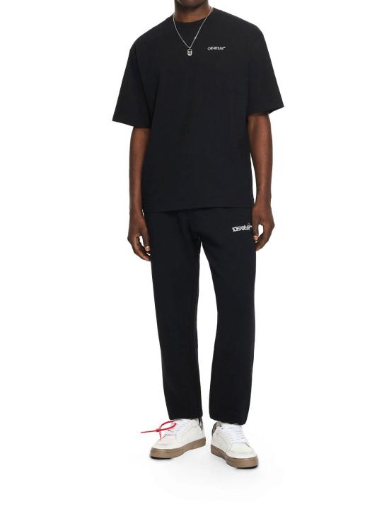 26SS 오프화이트 트레이닝/조거 팬츠 44MCH057S26F003001 Black - OFF WHITE