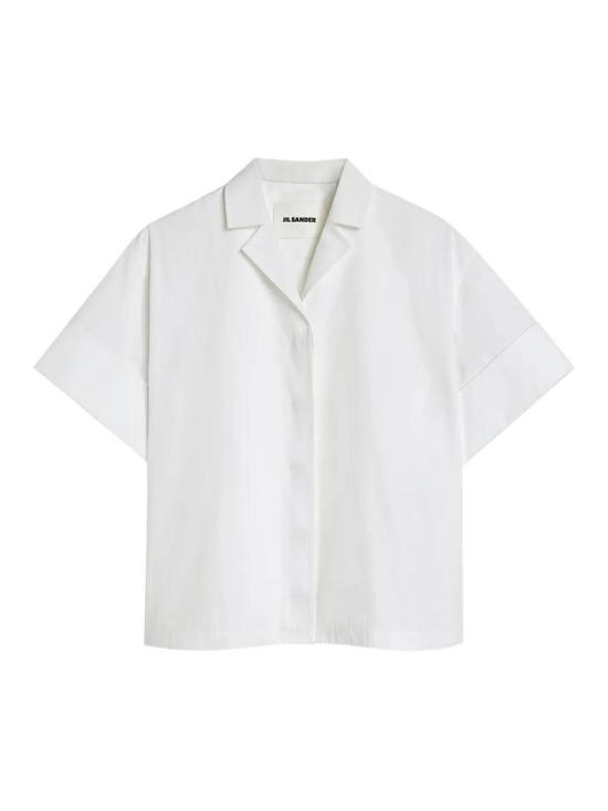25SS 질샌더 셔츠 J04DL0105J45002100 White