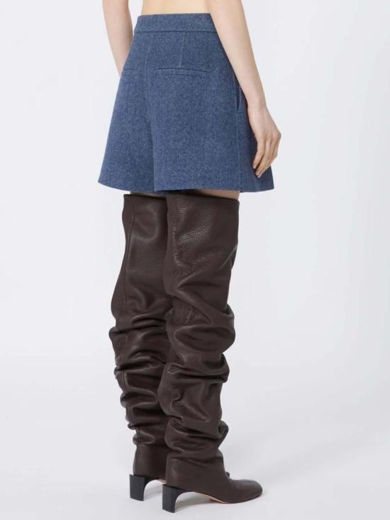 25FW 스포트막스 숏팬츠 25221460236E15 Medium Wash - SPORTMAX
