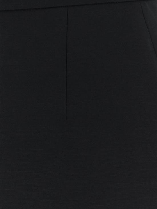 26SS 발렌티노 가라바니 미디 스커트 8B3RAEH21CF0NO Black - VALENTINO GARAVANI