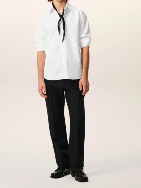 26SS 아미 코튼 테일러 자수 아미 드 하트 셔츠 HSH764CO0063100 - AMI