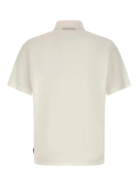 26SS 자노네 폴로 티셔츠 810382ZQ317Z0001 White - ZANONE