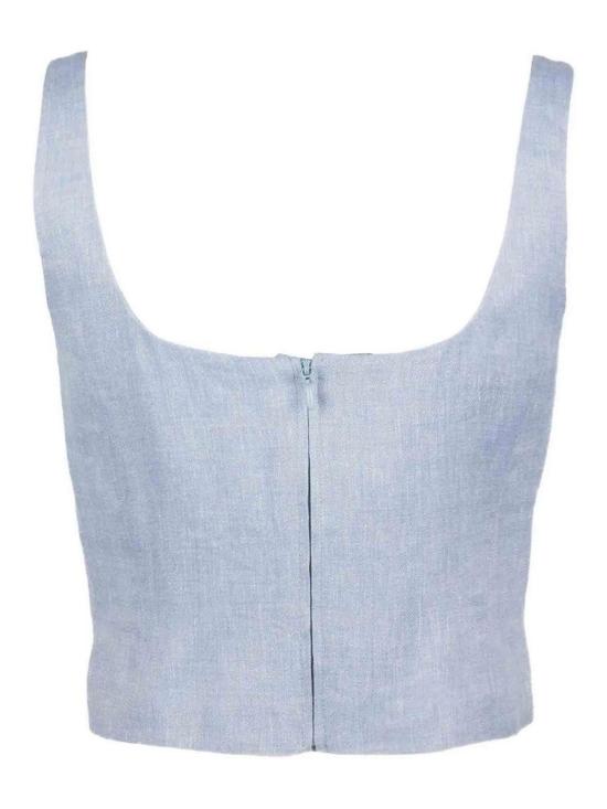 26SS 마렐라 민소매 티셔츠 26131610712E15 Light Blue - MARELLA