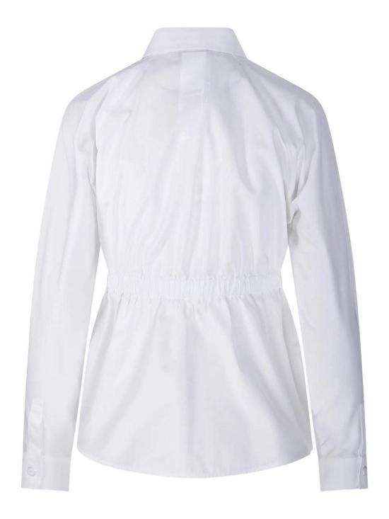 26SS 막스마라 Tazzina 드로스트링 셔츠 26111110526E15 White - MAX MARA