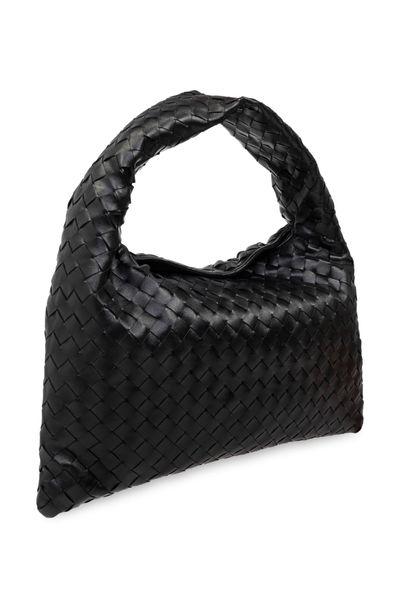 25SS 보테가베네타 스몰 홉 숄더백 796262V3IV1 1019 BLACK - BOTTEGA VENETA