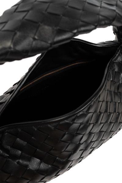 25SS 보테가베네타 스몰 홉 숄더백 796262V3IV1 1019 BLACK - BOTTEGA VENETA