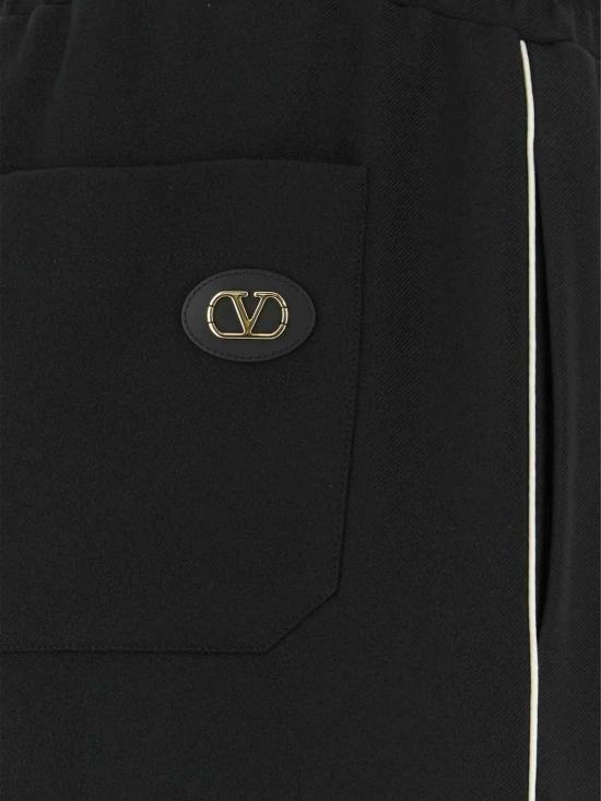 26SS 발렌티노 가라바니 스트레이트 팬츠 8V3MD05JAYY0NO Black - VALENTINO GARAVANI