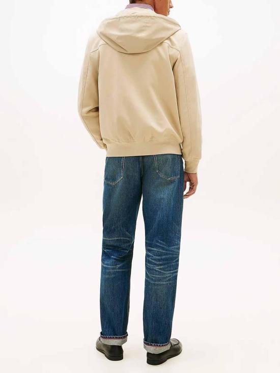 26SS 타미힐피거 후드 티셔츠 MW0MW42487RBT Light Brown - TOMMY HILFIGER