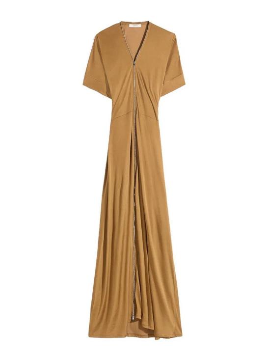 26SS 르메르 지퍼 드레스 DR1144LJ1049BR426 Brown